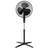 Ventilador de pie Nametil Ø43cm 45W Negro