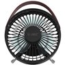 Mini ventilador sobremesa USB Tapri Ø14cm 5W Negro