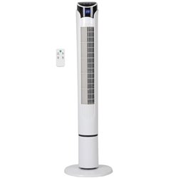 Ventilador de torre Kodima con mando 45W Blanco