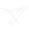 Tendedero plegable Chande 2 alas de acero pintado 180x50x90cm