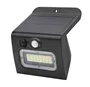 Aplique solar LED Egoda con sensor de movimiento y crepuscular 3W 3000 - 4000 - 6500K Negro