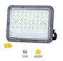 Proyector aluminio LED Belinta 50W 4000K IP65 Negro