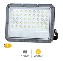 Proyector aluminio LED Belinta 150W 4000K IP65 Negro