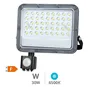 Proyector aluminio LED Belinta con sensor 30W 6500K IP65 Negro