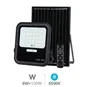 Proyector solar LED Miloha 6W 6500K IP65 Negro