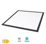 Panel empotrable ultrafino LED Sabha 59,5x59,5cm 40W 6000K Negro