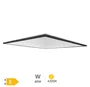 Panel empotrable LED Ubari 59,5x59,5cm 40W 4200K Negro