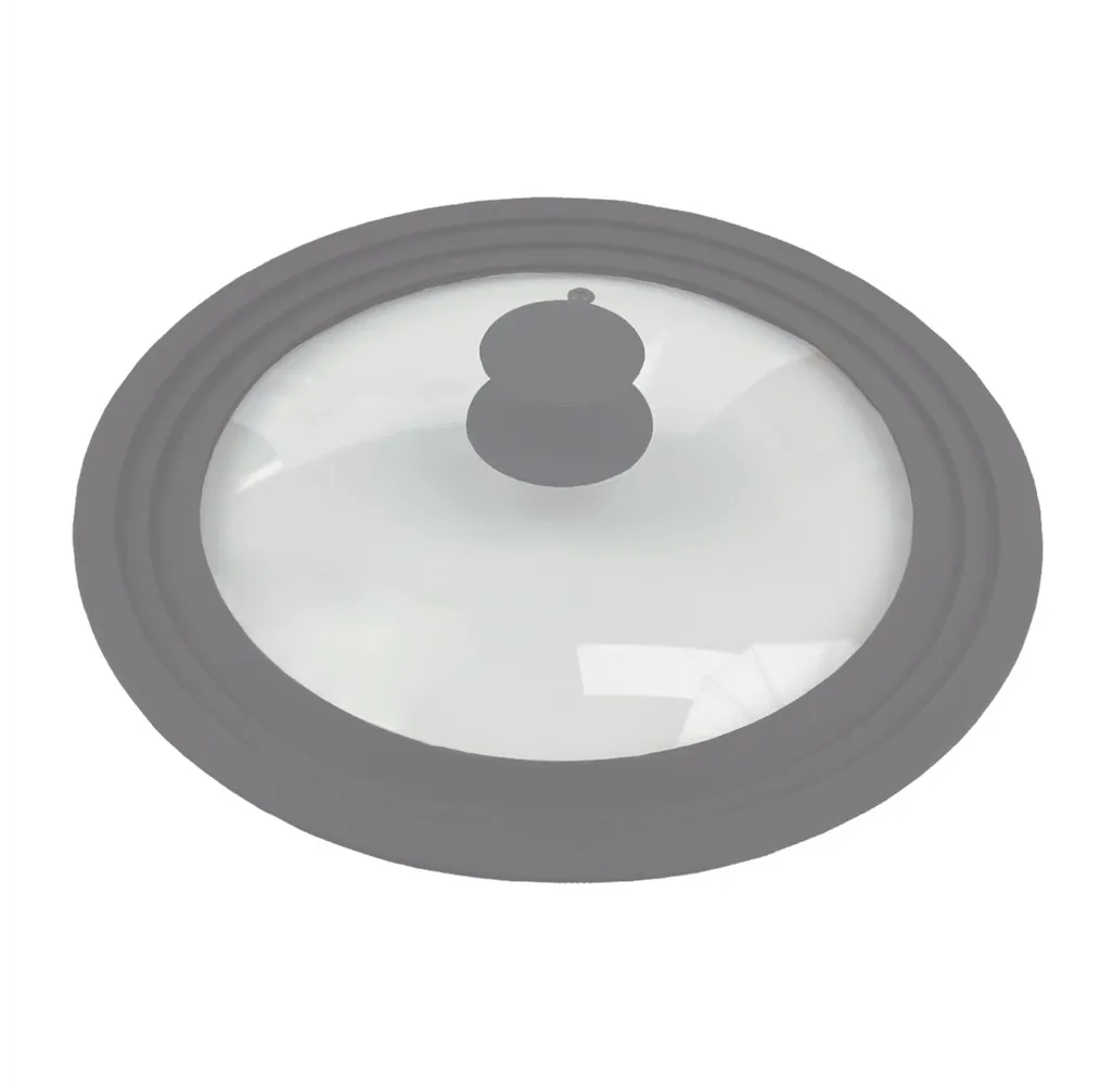 Tapa universal de silicona para ollas y sartenes 16 - 18 - 20 cm