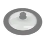 Tapa universal de silicona para ollas y sartenes 16 - 18 - 20 cm