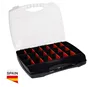 Caja organizadora de herramientas con 22 compartimentos