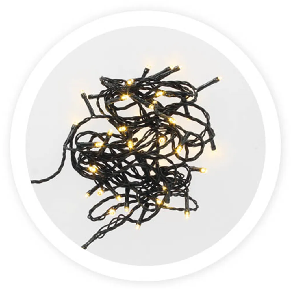 Guirnalda LED 5M 500LEDs 8 funciones Luz cálida