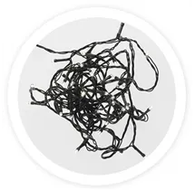 Guirnalda LED 10M 1000LEDs 8 funciones Luz cálida