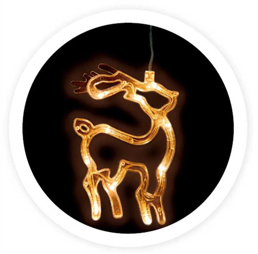 Reno colgante de navidad LED 3xAAA