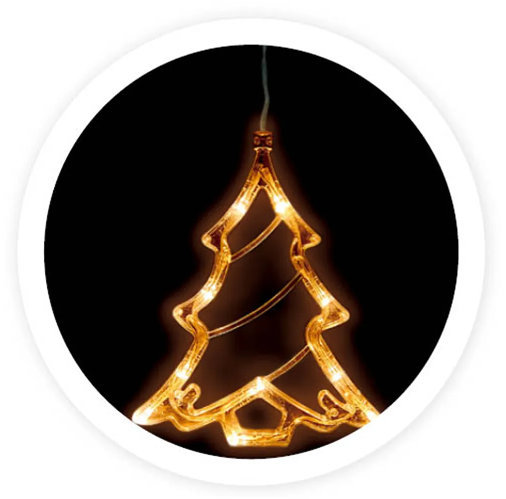 Árbol colgante de navidad LED 3xAAA