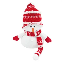 Muñeco de nieve Beira 25cm Rojo y blanco