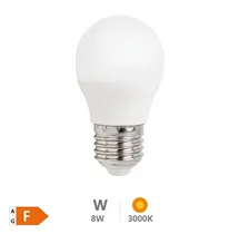 Bombilla LED esférica 8W E27 3000K - Libertina