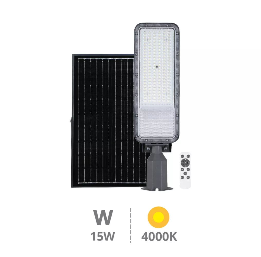 Farola Solar LED Longbia 8W 4000K IP65 - Pro Line