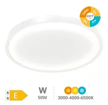 Plafón de techo LED Belair 50W con temperatura de color ajustable