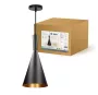 Lámpara de techo colgante Serie Ekiti E27 Ø180mm Negro