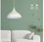 Lámpara colgante Serie Nola E27 Ø420mm Blanco