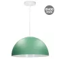 Lámpara colgante Serie Abala E27 Ø400mm Verde menta