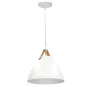 Lámpara de techo colgante Serie Dianza E27 Ø270mm Blanco