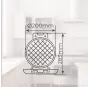 Gofrera Northam 1000W