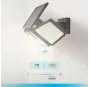 Aplique Solar LED Marlo 7W 6500K con Sensor de Movimiento y Crepuscular