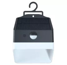 Aplique solar LED 2W 4000K con sensor de movimiento y crepuscular