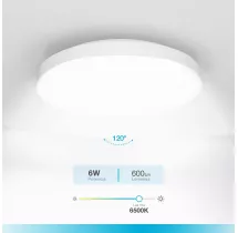 Plafón solar LED Telfer 6W 6500K