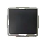Interruptor empotrable Gamma Negro