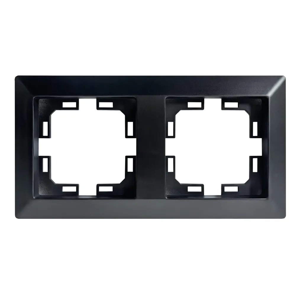 Embellecedor doble Gamma Negro 
