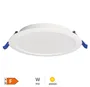 Downlight empotrable LED redondo Belur 9W 4000K Blanco