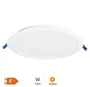 Downlight empotrable LED redondo Belur 18W 3000K Blanco