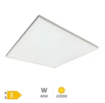 Panel empotrable LED Ubari 59,5x59,5cm 40W 4200K Sin marco