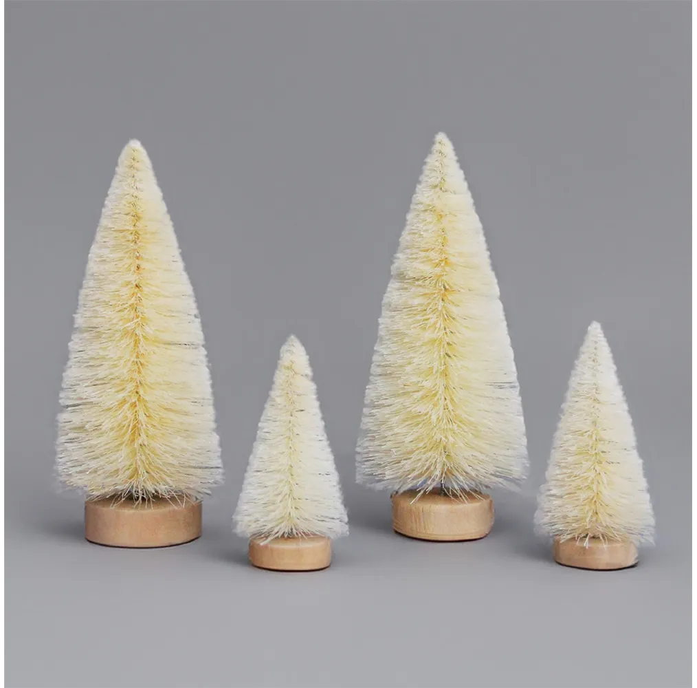Set 4 árboles de navidad Develi