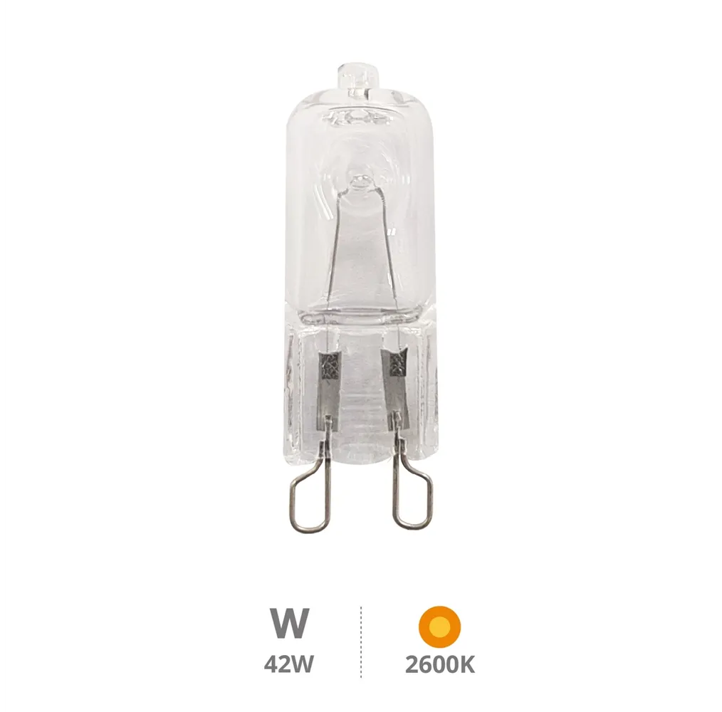 Bombilla halógena para horno 42W G9