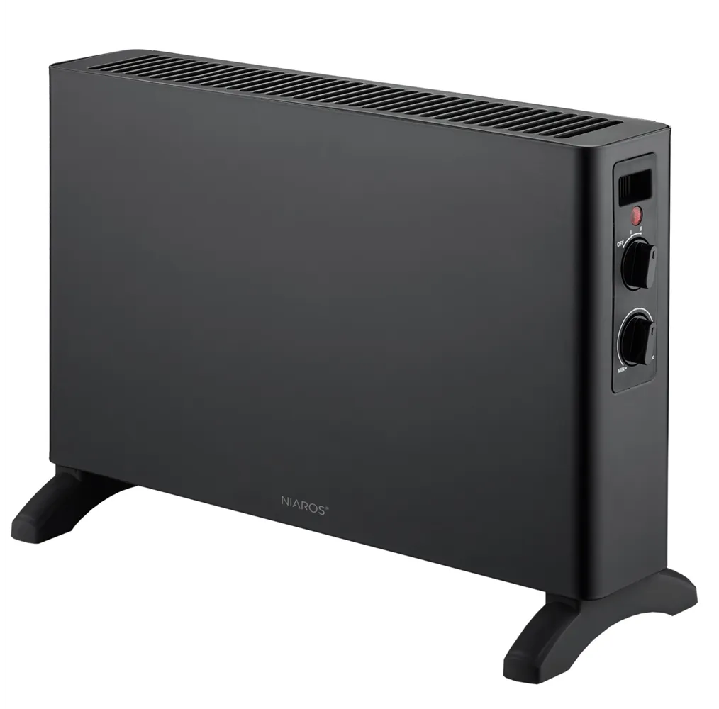 Calefactor eléctrico convector Selatin Máx. 2000W Negro 