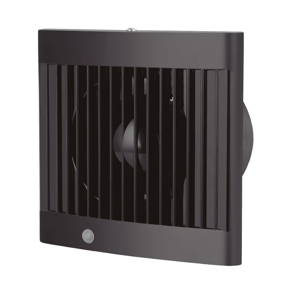 Extractor doméstico Amina Ø100mm Negro