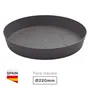 Plato para cuenco y maceta Tes y Doric Ø220mm Gris antracita