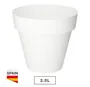 Maceta Tes Ø180mm Blanco