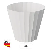 Maceta Doric Ø220mm Blanco