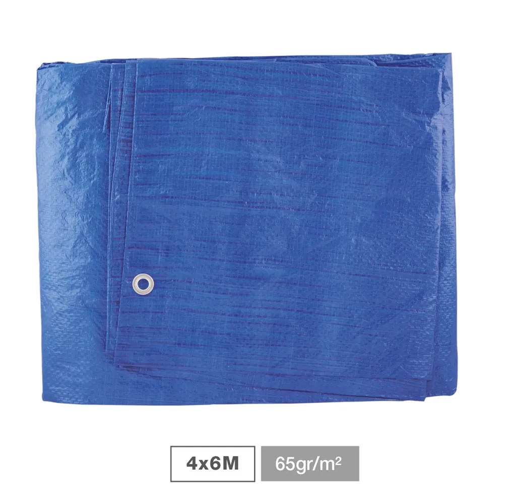 Toldo 65gr 4x6M Azul