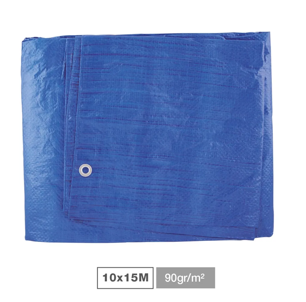 Toldo 90gr 10x15M Azul