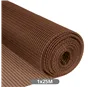 Malla plástico 10x10mm 1x25M Marrón