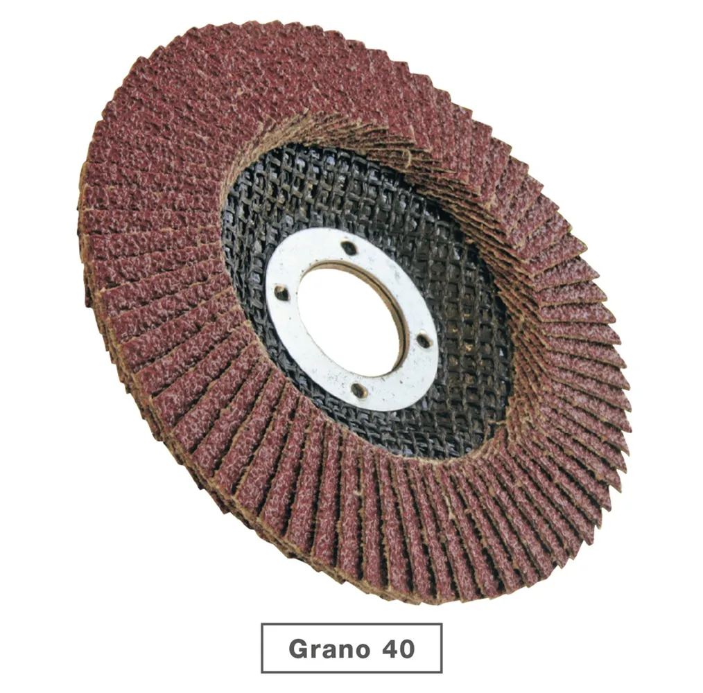Pack 10 discos de lija 115mm grano de 40