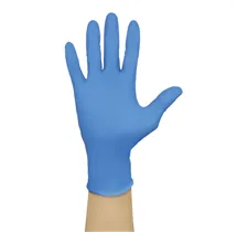 Caja 100 guantes desechables de nitrilo Azul - Talla XL