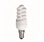 Lampara espiral bajo consumo E14 11W 2700K - 5u retráctil