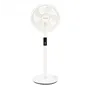 Ventilador portátil de pie Sanluri con mando Ø39cm 15W motor DC Blanco