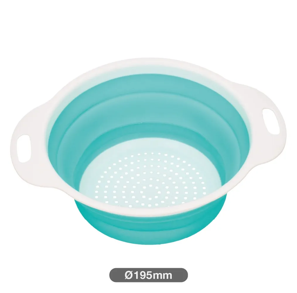 Escurridor con asas plegable Ø19,5cm